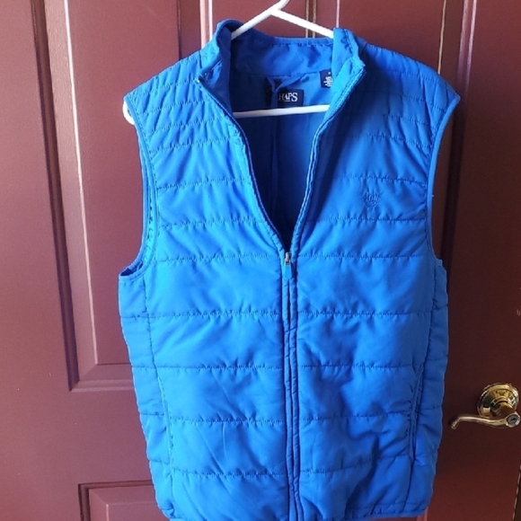 Chaps Lightweight Packable Royal Blue Quilted Vest - Picture 1 of 11